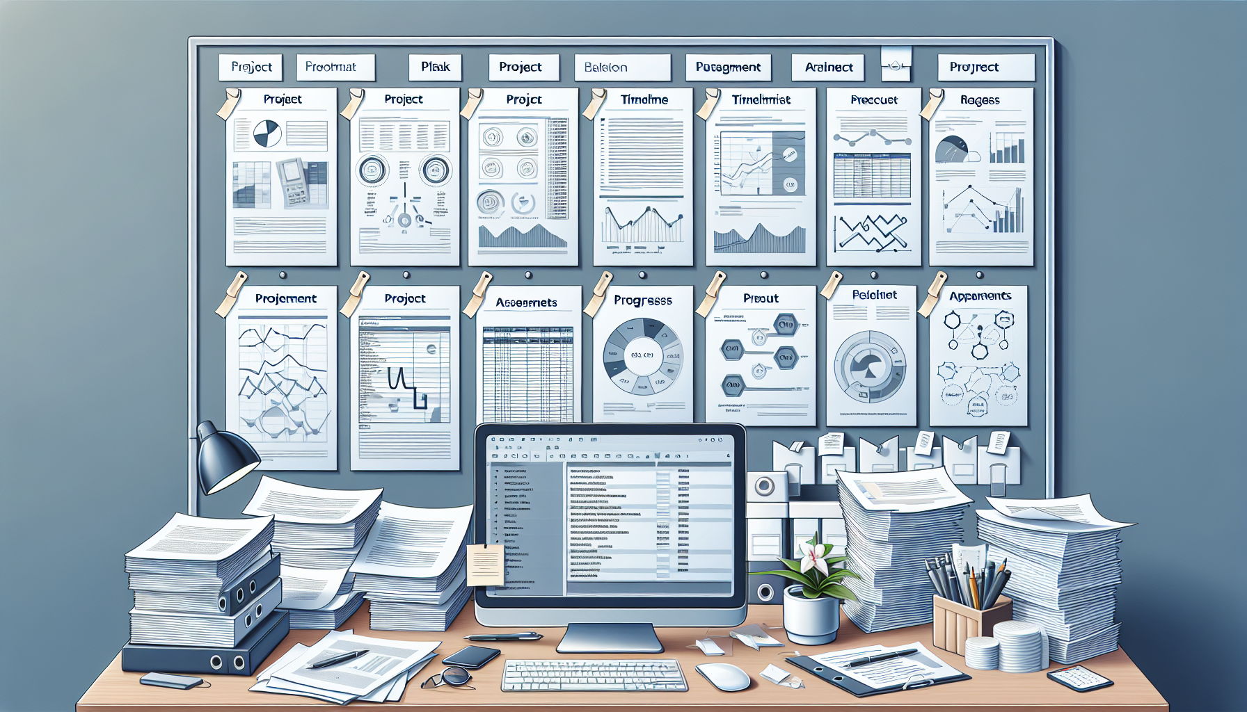 【徹底解説】プロジェクト管理ドキュメントの種類と効果的な管理法